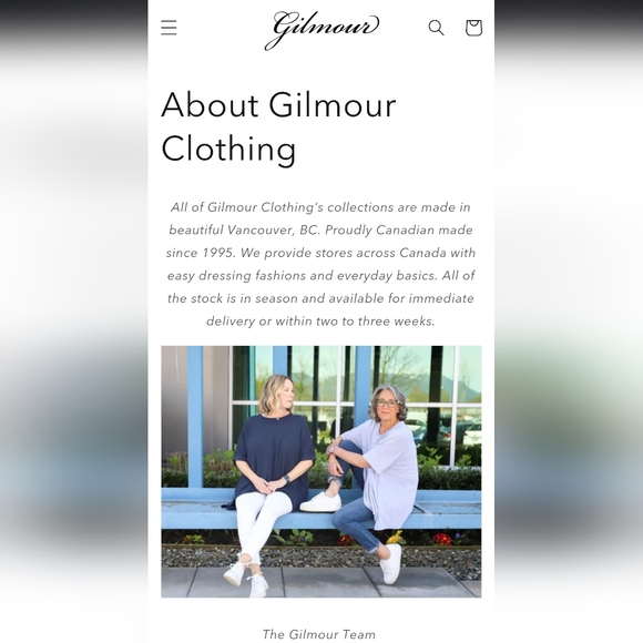 ✨️HOST PICK✨️ 🇨🇦 Made in Vancouver Gilmour Bamboo Pull-On Pencil Skirt - Picture 5 of 5